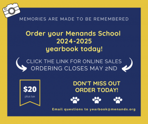 A sales graphic regarding the yearbook sales